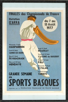 GRANDE SEMAINE DES SPORTS BASQUES