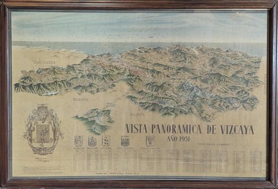 VISTA PANORAMICA DE VIZCAYA, 1951