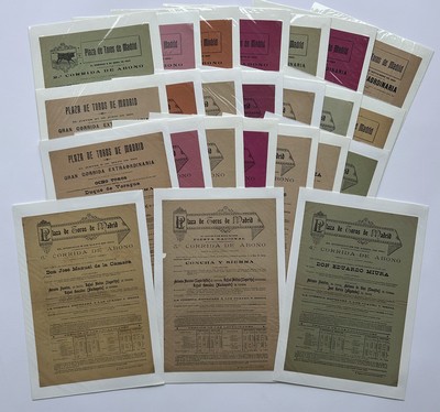 ESPAGNE - MADRID de 1871 à 1902