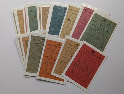 ESPAGNE - MADRID de 1919 à 1903