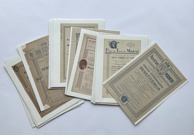 ESPAGNE - PLAZA DE TOROS DE MADRID de 1874...