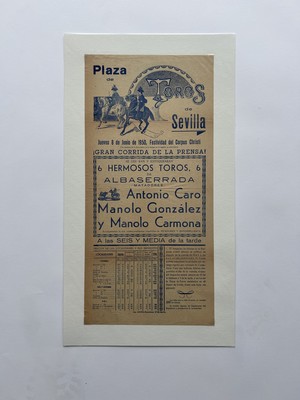 ESPAGNE - SEVILLA de 1944 à 1955