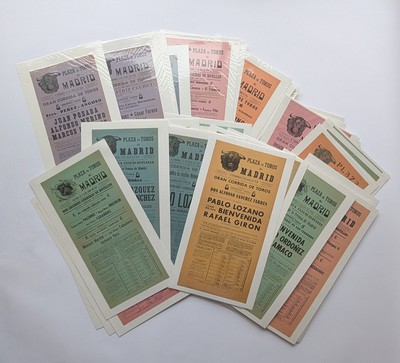 ESPAGNE - MADRID de 1954 à 1958