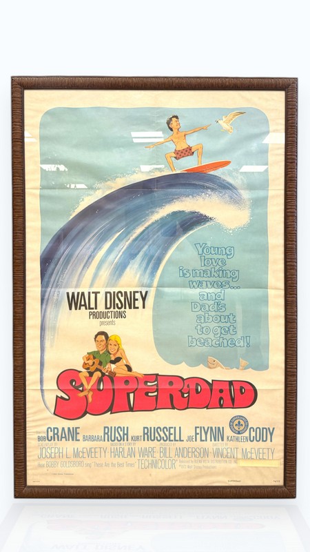 AFFICHE du film "Superdad" de 1973