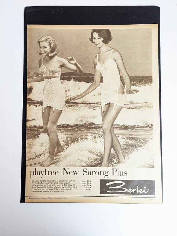TRES RARE TIRAGE d'une publicité originale...