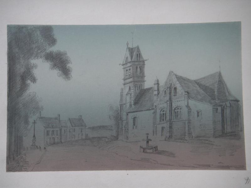 Attribué à Jules NOEL (1810-1881)