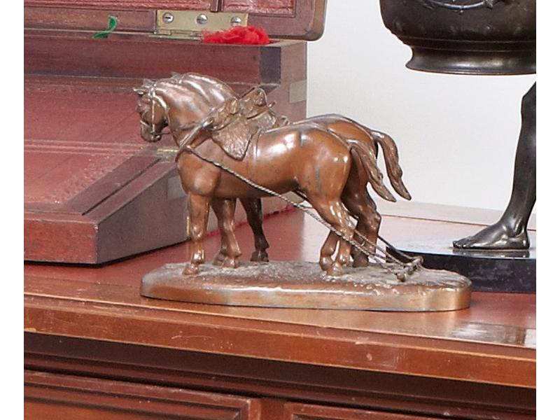 D'APRES MASSON, Les Chevaux de Traie, épreuve...