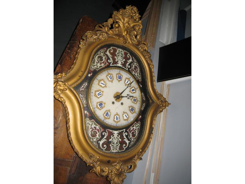 GRAND CARTEL en marqueterie dite Boulle,...