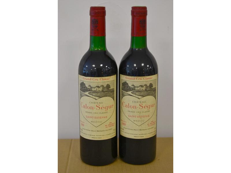 2 Blles CH. CALON SEGUR Saint Estèphe GCC...