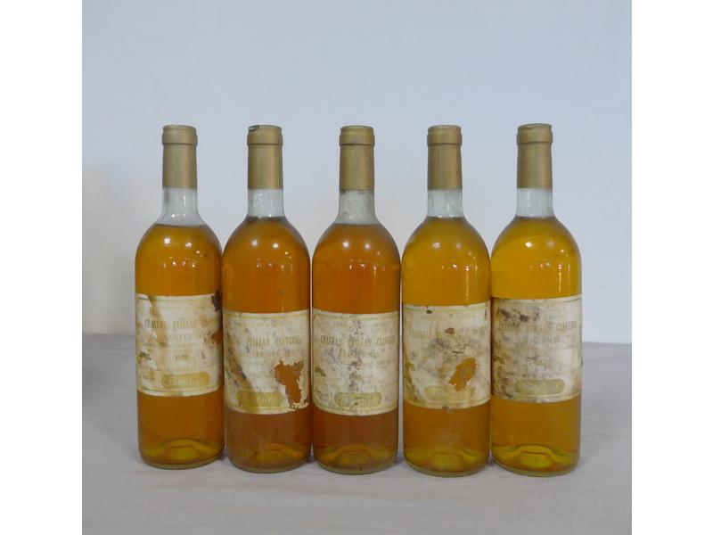 5 Blles CH. PEILLAN CLAVERIE Sauternes 1...
