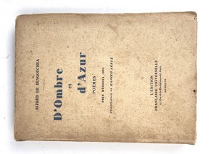 [ARRUE] - A. de BENGOECHEA, D'Ombre et d'Azur,...