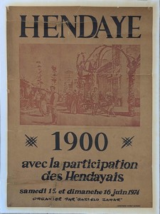 FÊTES D'HENDAYE - 1900