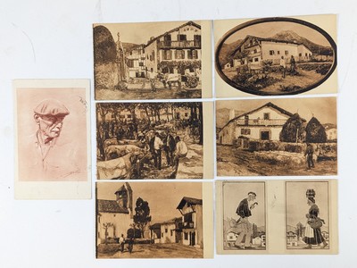 [CARTES POSTALES] - SUITE DE SEPT CARTES...