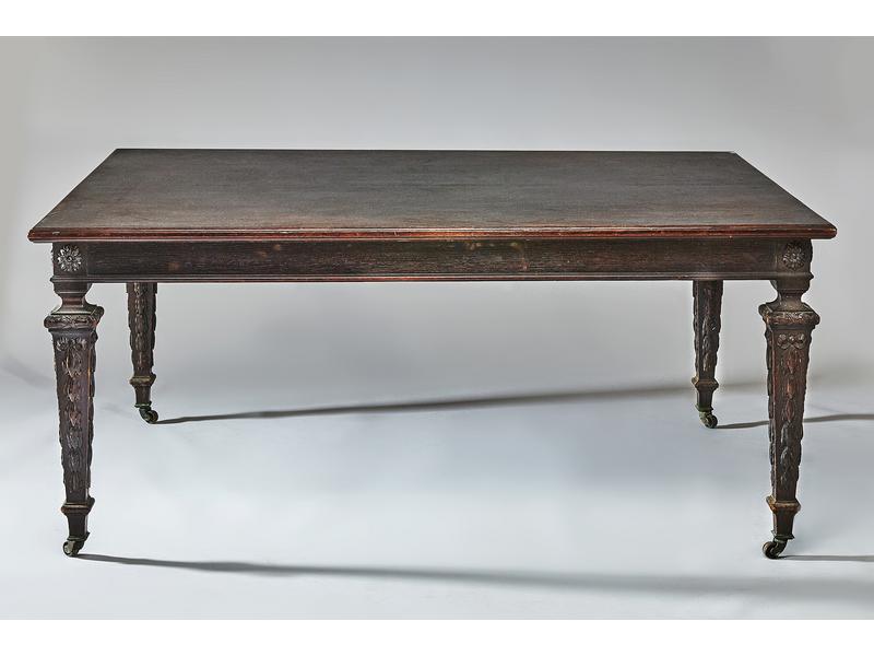 TABLE DE SALLE A MANGER, rectangulaire, en...