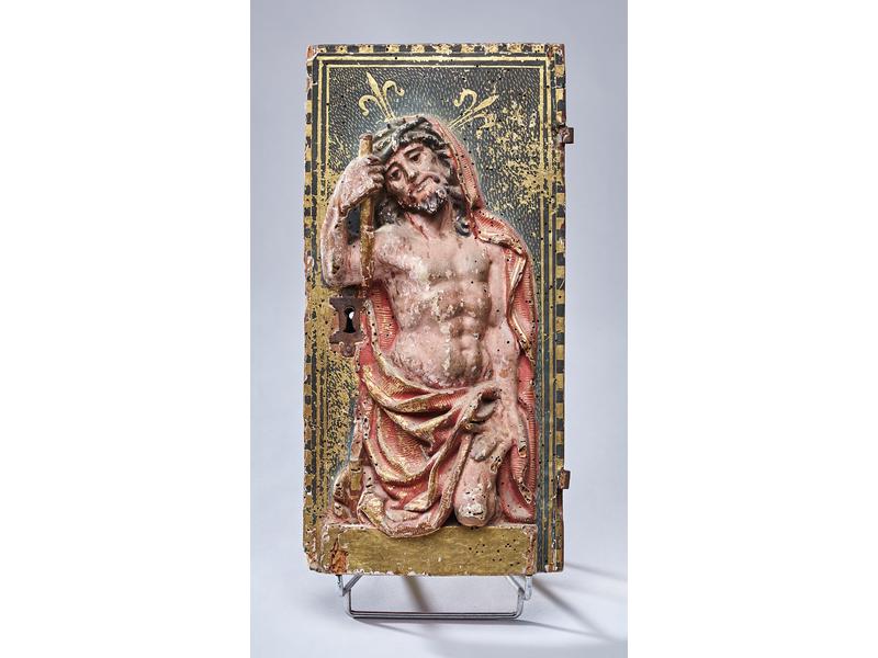PORTE DE TABERNACLE rectangulaire sculptée...