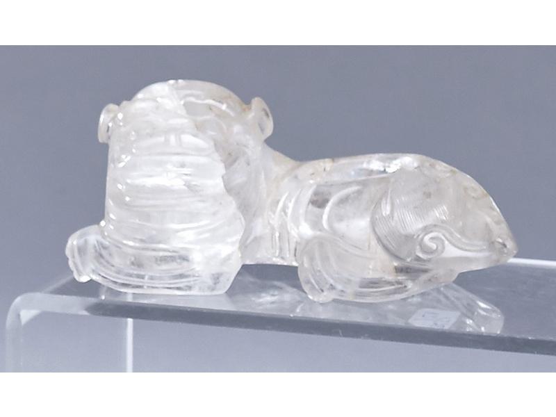 GODET DE PEINTRE en cristal de roche sculpté...