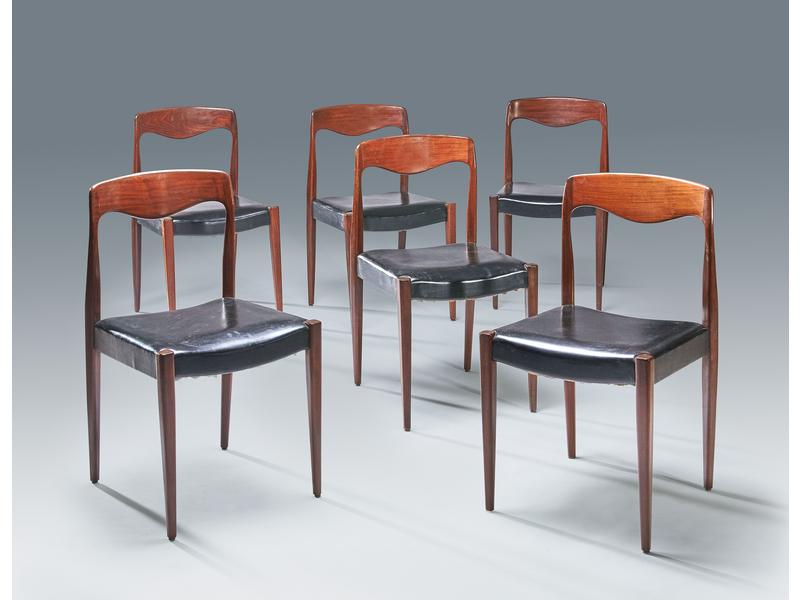 Attribuées à Niels O. MOLLER (1920 - 198...