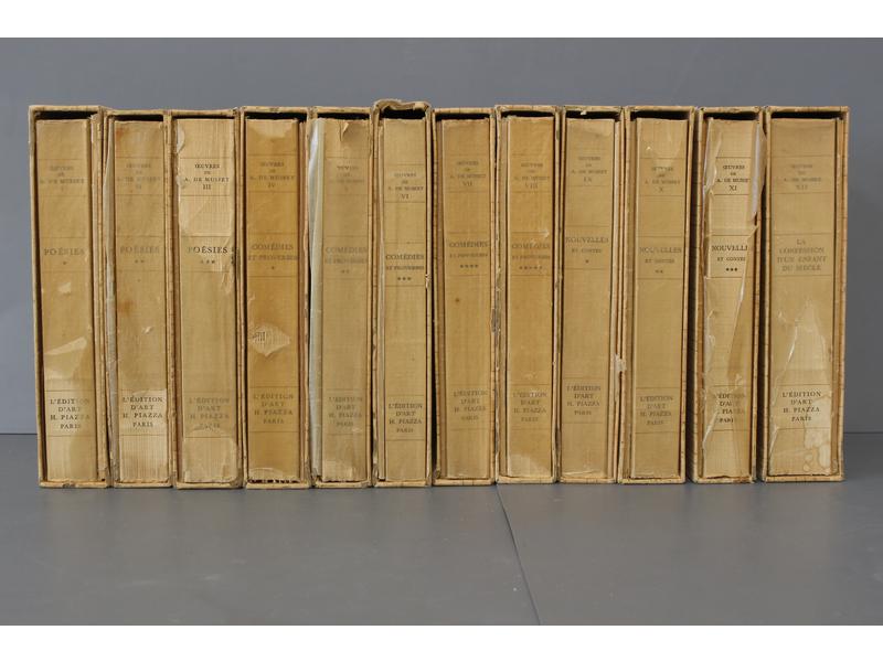 MUSSET, Alfred de. MARTY, A.E.