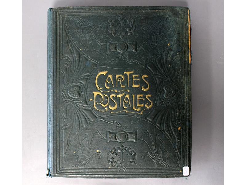ALBUM DE CARTES POSTALES anciennes vers 1900...
