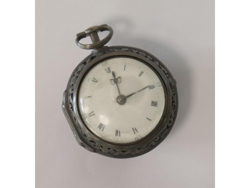 MONTRE DE POCHE dite oignon, signée James...