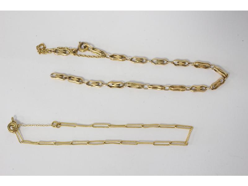 BRACELET en or jaune (750) à maillons re...