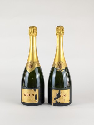 2 Blles KRUG, champagne, brut grande cuvée,...