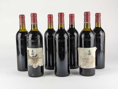 7 Blles CH. GISCOURS, Margaux, GCC, 1982...