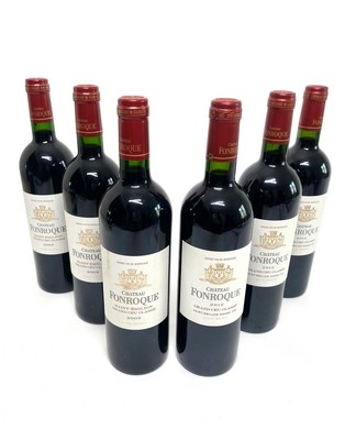 6 Blles CH. FONROQUE Saint-Emilion GCC, 2009...