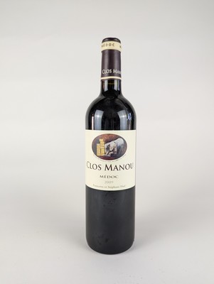 1 Blle CLOS MANOU Médoc 2009.