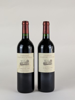 2 Blles CH. DURFORT-VIVENS Margaux GCC 1...