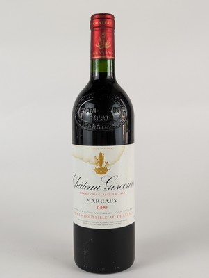 1 Blle CH. GISCOURS, Margaux, GCC, 1990