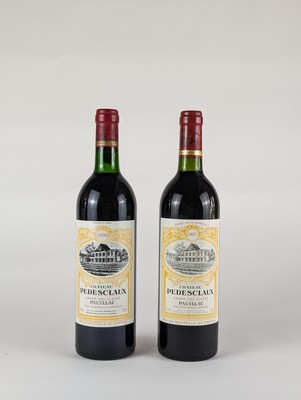 2 Blles CH. PEDESCLAUX Pauillac 1997 et ...