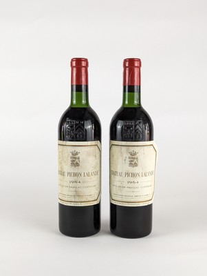 2 Blles CH. PICHON LALANDE. Pauillac 196...