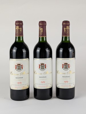 3 Blles CH. MONTUS, Madiran 1989.