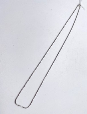 CHAÎNE en or gris (750).