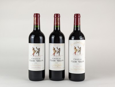 3 Blles CH. CLERC MILON, Pauillac, GCC, 2002...