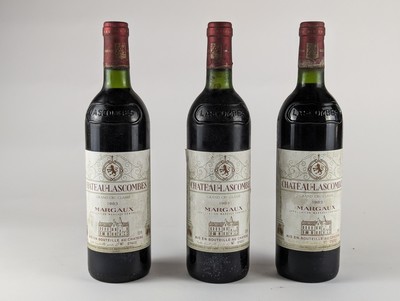 3 Blles CH. LASCOMBES Margaux GCC 1983