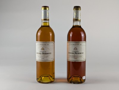 2 Blles CH. LAFAURIE-PEYRAGUEY Sauternes...