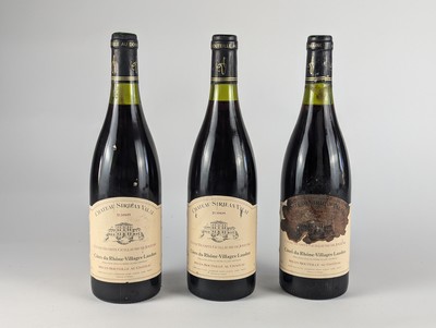 3 Blles CÔTES DU RHÔNE VILLAGES LAUDUN mise...