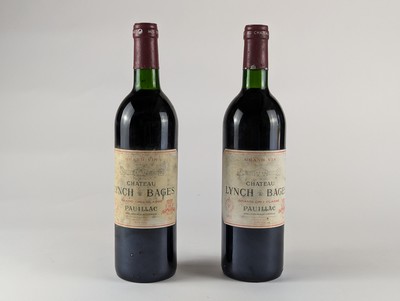 2 Blles CH. LYNCH BAGES Pauillac 1er GCC...