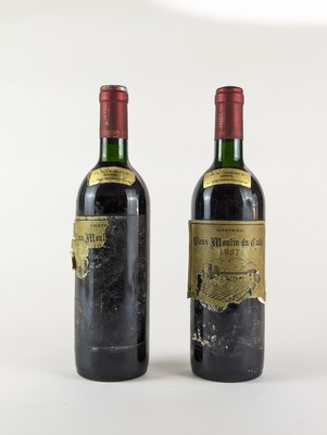 2 Blles CH. VIEUX MOULIN DU CADET Saint-Emilion...