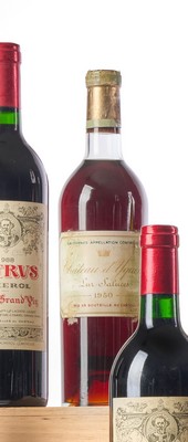 1 Blle CH. D'YQUEM, Sauternes 1950.