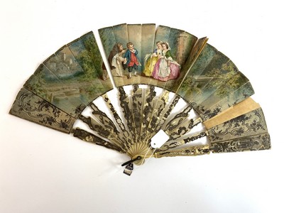 Les enfants timides, France, vers 1870