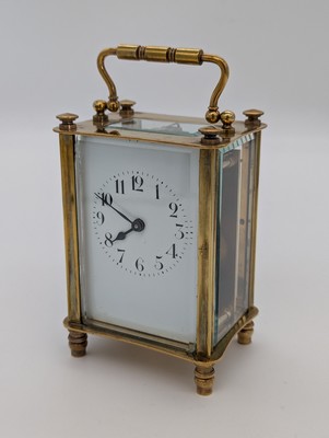 PENDULE DE VOYAGE dite D'OFFICIER à cage...