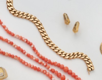 GOURMETTE en or (750).