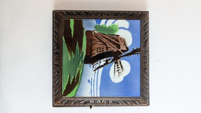 DESSOUS-DE-PLAT à musique de forme carrée...