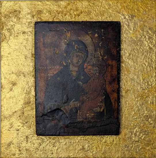 ICÔNE de la Mère de Dieu de Tikhvine