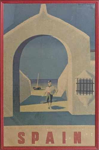 Guy GEORGET (1911-1992) & Spanish State Toursim...