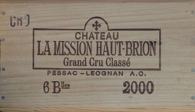 6 Blles CH. LA MISSION HAUT-BRION, Pessac...