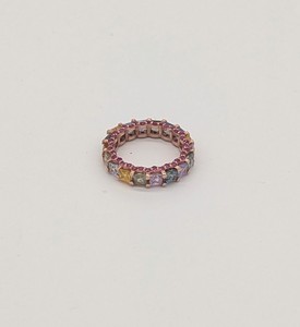 ALLIANCE américaine en argent rose (925)...